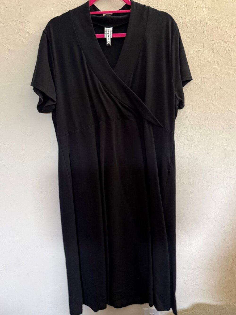 Magellan's Black Midi Dress, XL